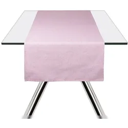 Excelsa Tischläufer Pastel Color Baumwolle 45x140 cm Lila