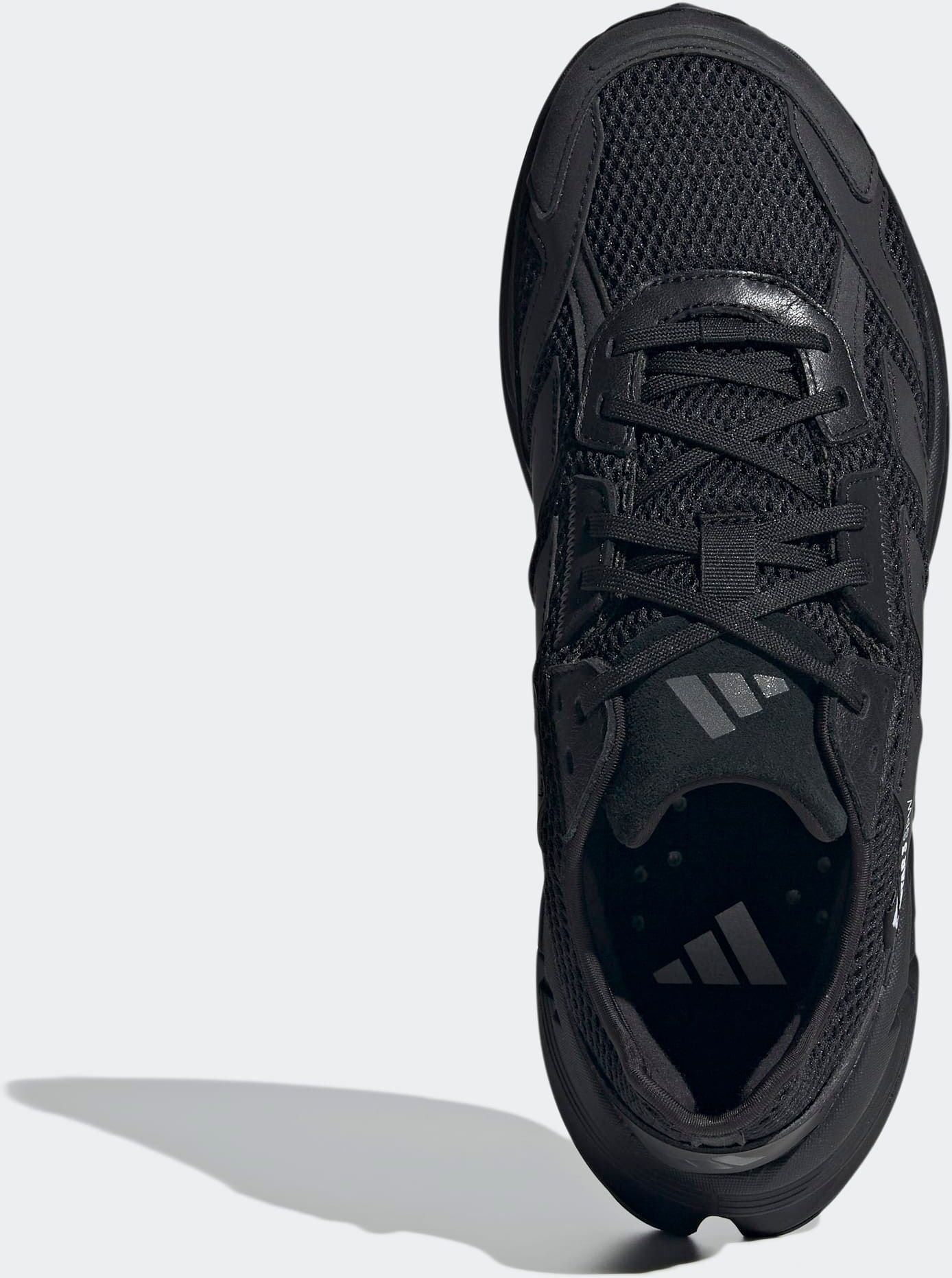 Sneaker ADIDAS SPORTSWEAR "ADISTAR 3 SPORTSWEAR", Herren, Gr. 47, schwarz (core schwarz, core schwarz, grau six), Leder, Textil, Schuhe Sneaker core schwarz, core schwarz, grau six 47