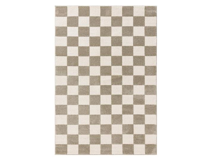 benuta Teppich Marta Grün/Weiß 200x290 cm, Zeichen/Symbole/Nummern/Buchstaben, Rechteckig, 200x290 cm, wasserabweisend, Teppiche und Böden, Teppiche