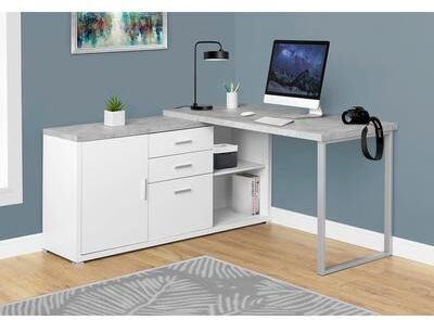 Monarch Specialties Inc "60"" Reversible Desk"