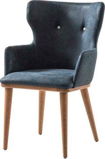 Echtholz Möbel Design eetkamerstoel in natuurhout