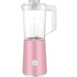 Avizar Standmixer 1.25L 250W Edelstahlmesser, Standmixer, Rosa