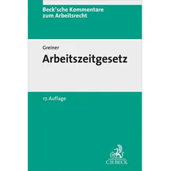 Arbeitszeitgesetz (ArbZG), Kommentar, Fachbücher von Neumann, Stefan, Dirk/Greiner