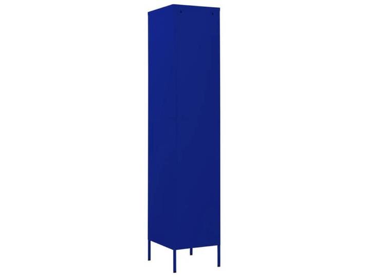 Promotion mai  * Armoire à casier - Armoire de bureau - - Bleu marine 35x46x180 cm Acier EU7110336253