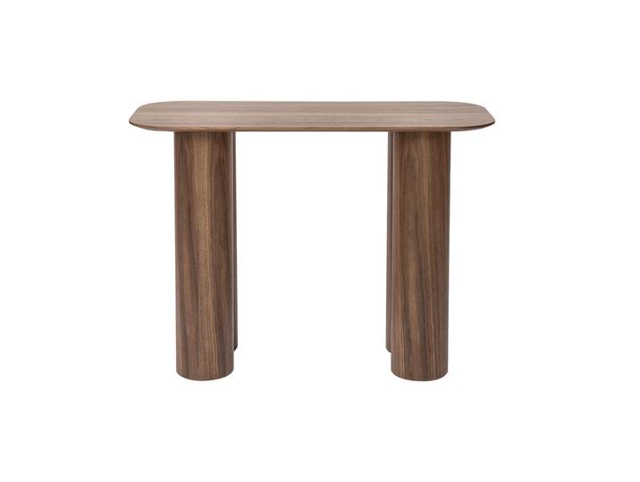 Console design en bois foncé L100 cm FOLEEN