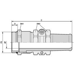 LAPP 52001020 Kabelverschraubung PG11 Messing Messing 25 St.