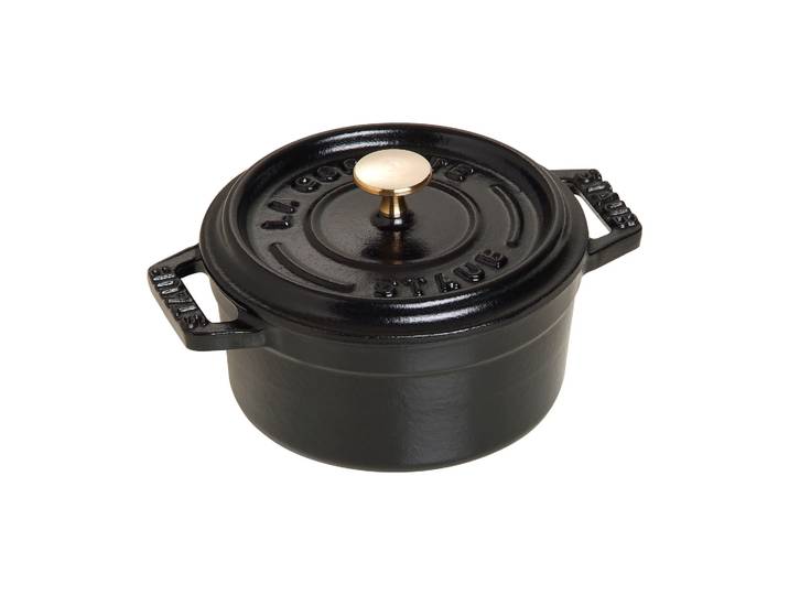 STAUB Cocotte ronde La Cocotte Staub fonte 0,25 L Noir