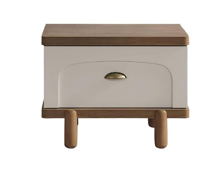 Xlmoebel Nachttisch Vielseitige Nachtkommode in Holz mit Stauraum und zeitlosem Design (NACHTTISCH), Hergestellt in Europa