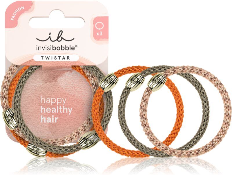 invisibobble Twistar élastiques à cheveux 3 pcs
