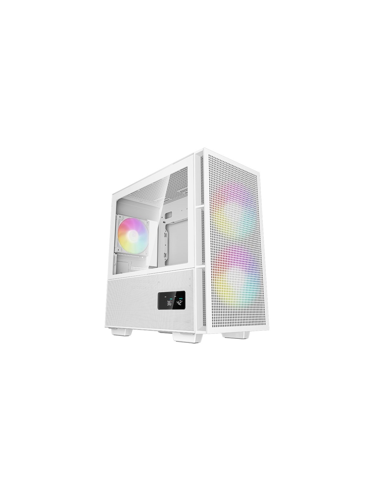 DeepCool CH360 Digital - Gehäuse - Miditower - Weiß