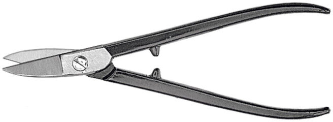 HOLEX Ciseaux d'orfèvre droits, avec poignée ouverte 180 mm (763250 180)