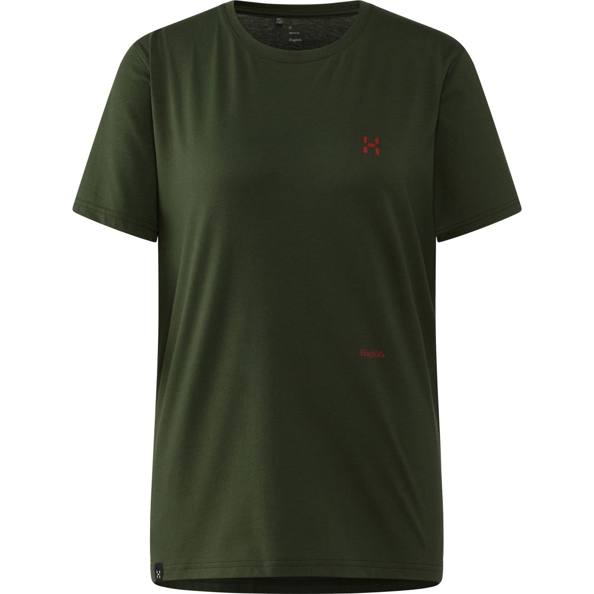 Haglöfs Outsiders Graphic Tee Women seaweed green (4Q9) L 6081944Q9025