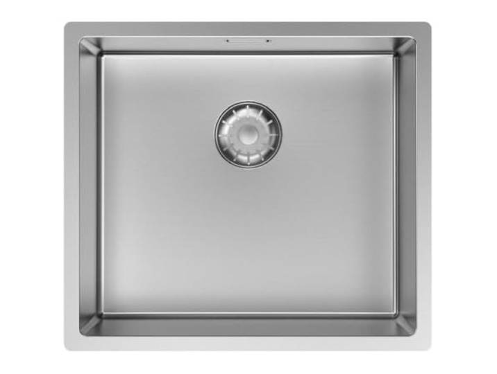 Küchenspüle 45x40 cm Edelstahl Unterbau, Flachbau, Aufbau Pure.Sink