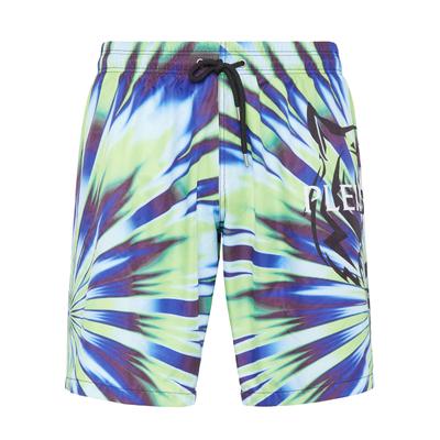 Badehose PLEIN SPORT "Tiger", Herren, Gr. XL, US-Größen, bunt (21, multicolor), Obermaterial: 100% Polyester, Badehosen Badehose