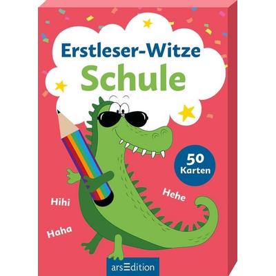 Erstleser-Witze Schule, Gebundene Ausgabe von Ute Löwenberg, arsedition, 978-3-8458-6795-3