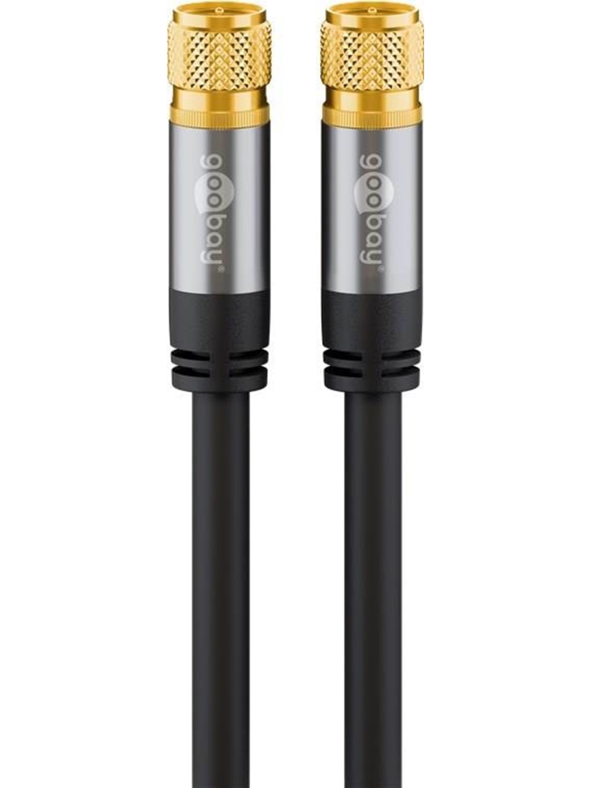 Pro SAT antenna cable (135 dB) 4x shielded 1m