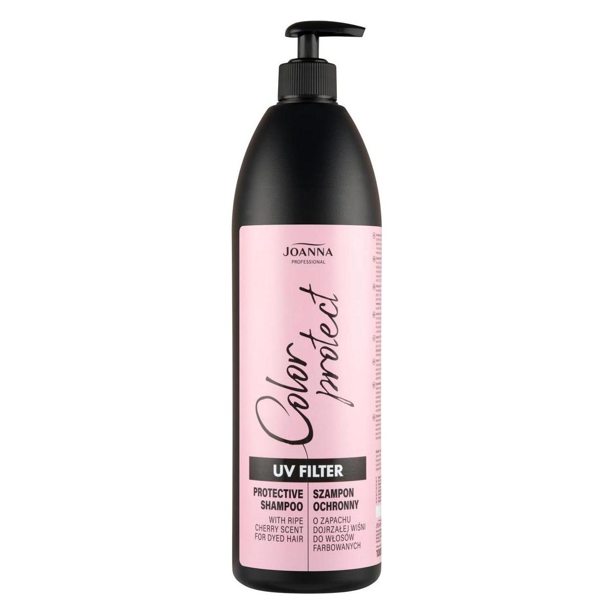 Joanna PROF szampon wiśnia 1L farbow. (Flüssiges Shampoo, 1000 ml) (5901018004521)
