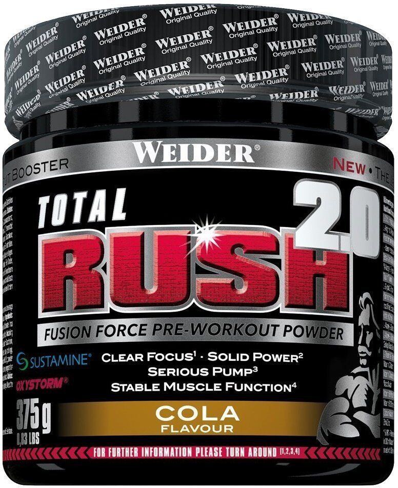 Weider Total Rush 2,0 Orange 375 gr 375 gr
