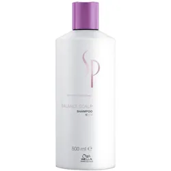 2x Wella, Shampoo, SP Balance Scalp Shampoo (Flüssiges Shampoo, 500 ml)