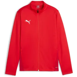 Puma, Jungen, Laufjacke, teamGOAL Training Jacket Jr (152, L), Rot, L, 152