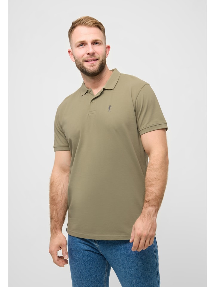 Derbe Poloshirt in Khaki - XL
