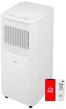 LG 6,000 BTU DOE (8,000 BTU ASHRAE) Portable Air Conditioner, Cools Up To 250 Sq. Ft.