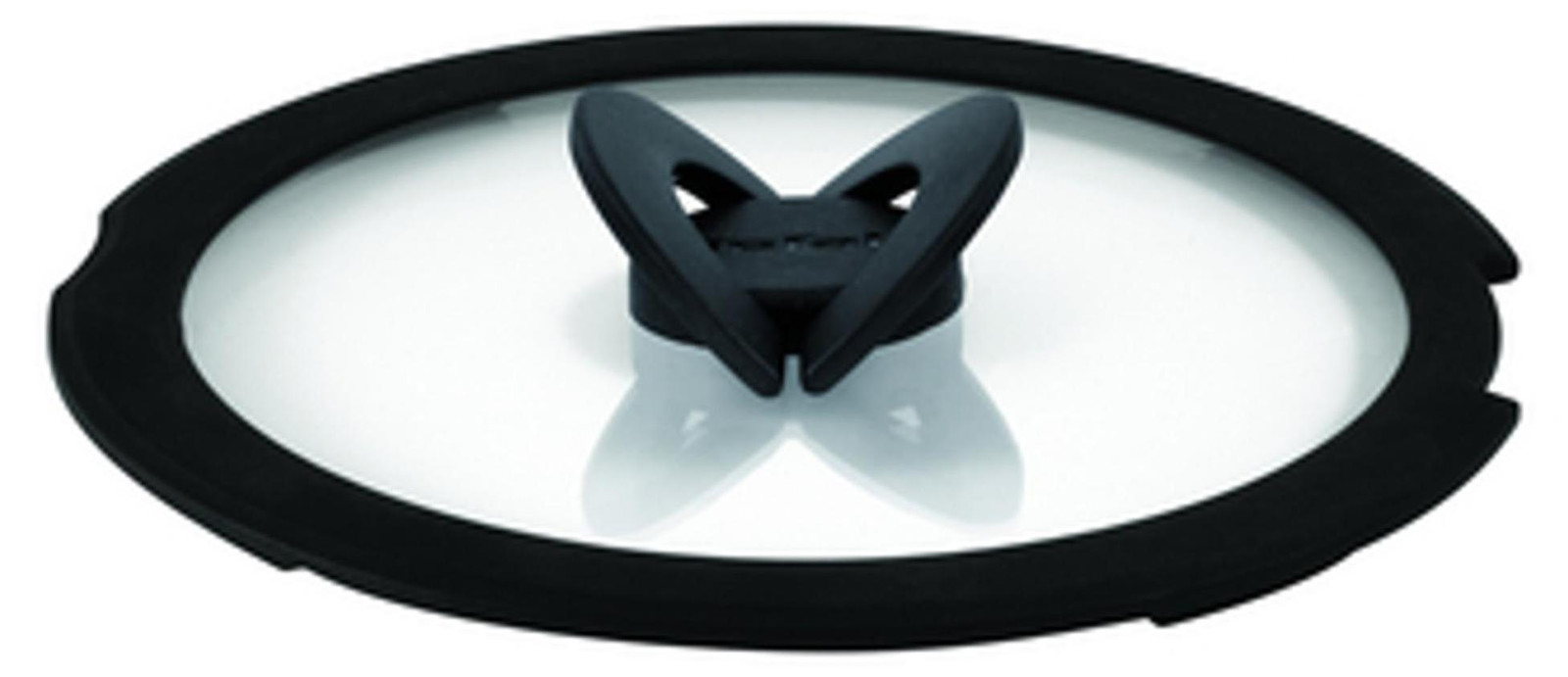 Tefal L9846753 Ronde Glazen Maatbeker, Zwart, Transparant, 28 cm
