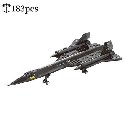 SR71 Spy Plane Building Blocks Military Aircraft Model Kit SR71 Spy Plane Building Blocks Military Aircraft Model Kit