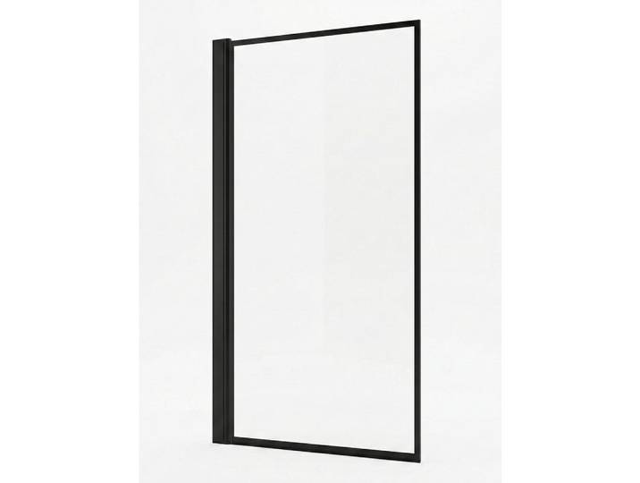Badplaats Badewanne Medal 1 Teil cm Schwarz - 60 x 140 cm, Glas, Rechteckig, 60x140 cm, Badezimmer, Baden & Duschen, Badewannenaufsatz