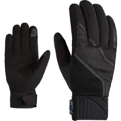 ZIENER Herren Handschuhe UZOMI AW Touch glove crosscountry, Größe 9 in Schwarz Schwarz
