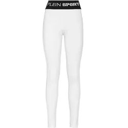 PLEIN SPORT Sportleggings BASIC, Größe XS in Weiß 01