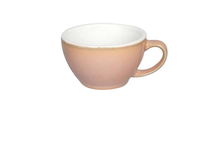 Diverse Café-Latte-Tasse Eggi rose Porzellan H 7 cm 0.3 l - Café-Latte-Tasse
