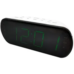 We-Vibe, Wecker, Radio réveil grand affichage écran 1.8", Radio FM, Dual alarme, led vert 1 por