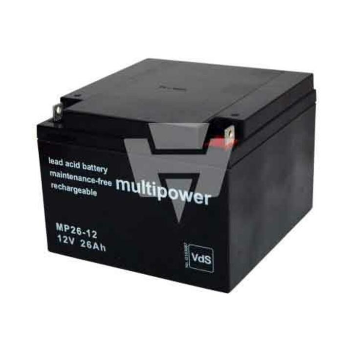Hückmann Multipower Blei-Akku MP26-12 Pb 12V/26Ah 117381)