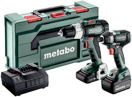 Metabo BSLBL+SSD200LTBL -Akku-Schlagbohrschrauber, Akku-Schlagschrauber inkl. Akku, inkl. Ladegerät
