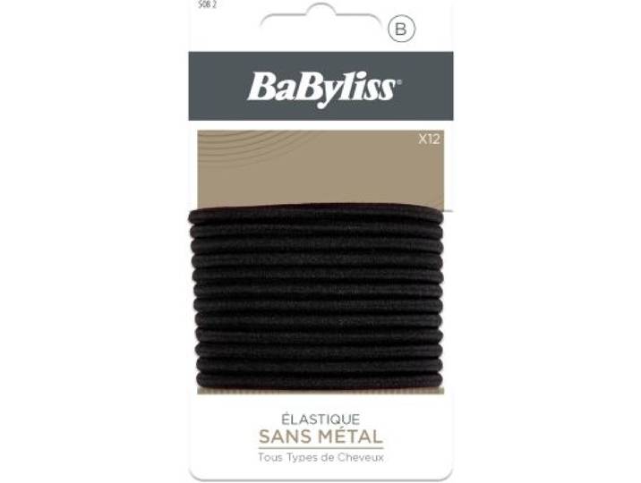 Babyliss - Elastique Cheveux 3mm Noir