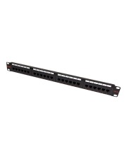 ROLINE Patch Panel Schwarz 48,3 cm 19" 24 Ports (26.11.0349)