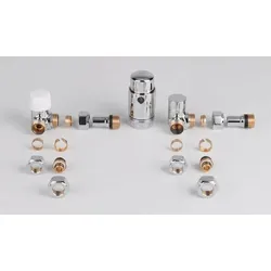 Zentralheizung-Thermostatventil Thermal Trend Chrom VENTILTERMSETKCR