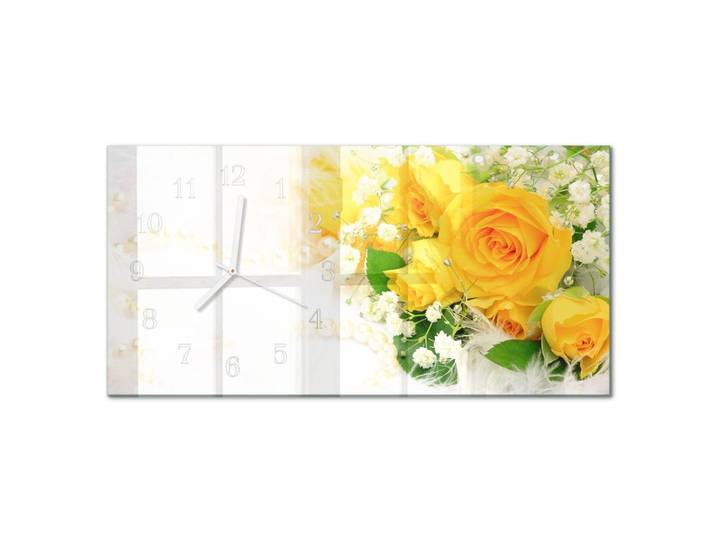 WANDUHR 60x30 cm - Steine