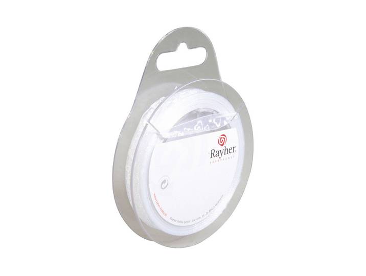 Rayher Organzaband mit Herzen 10 m 1 cm