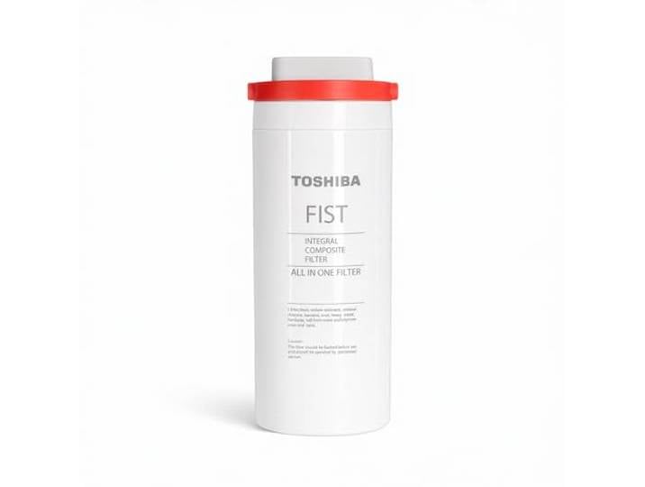 Toshiba Osmoseanlage, Wasserfilter Trinkwasser, Auftisch, Keine Installation, Heißwasserspender, Umkehrosmoseanlage, Mehrfach-Filterung & Mineralisierung, UV Licht, NSF zertifiziert, Ersatzfilter