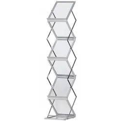 Prospektaufsteller Zick-Zack Acryl
