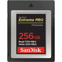SanDisk Extreme PRO CFexpress 1.0 Type B 256GB
