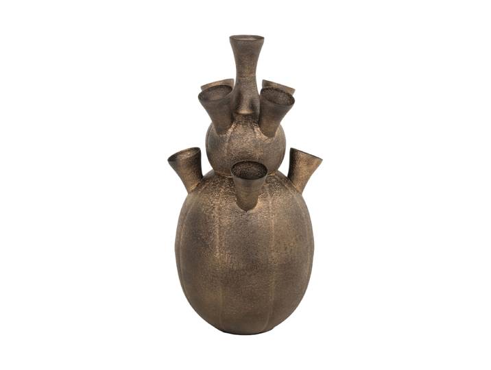 Design Vase „Maleen“ Messing Richmond Interiors