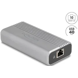 DELOCK 64349 - Netzwerkkarte, USB Type-C, 10 Gigabit Ethernet, 1x RJ45