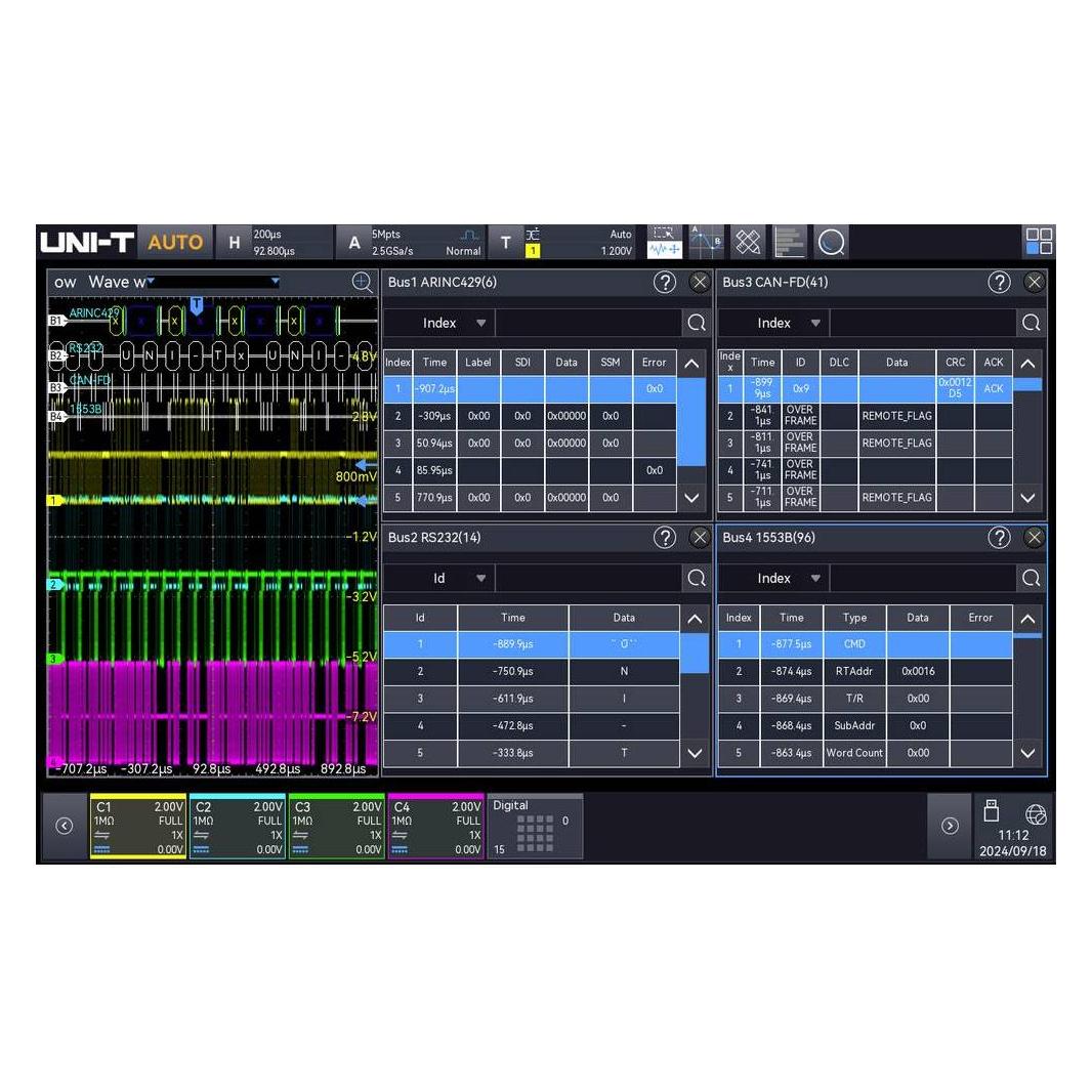 Uni-T MSO3000HD-BND Mess-Software Upgrade (191501500003)