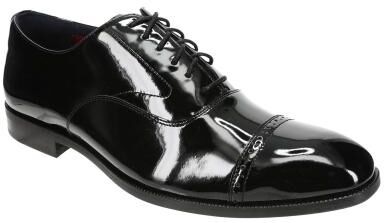 Stacy Adams Concorde II - Mens 10 Black Oxford Shoes Medium