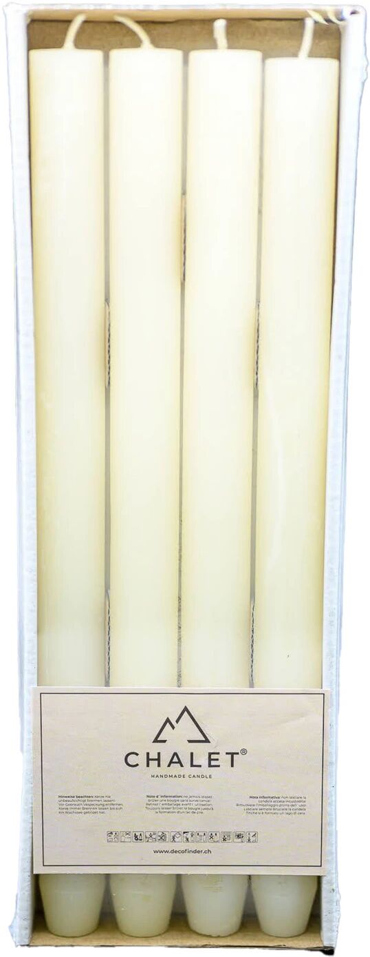 Decofinder Elfenbein, 4 Stk., H: 27 cm  Elfenbein