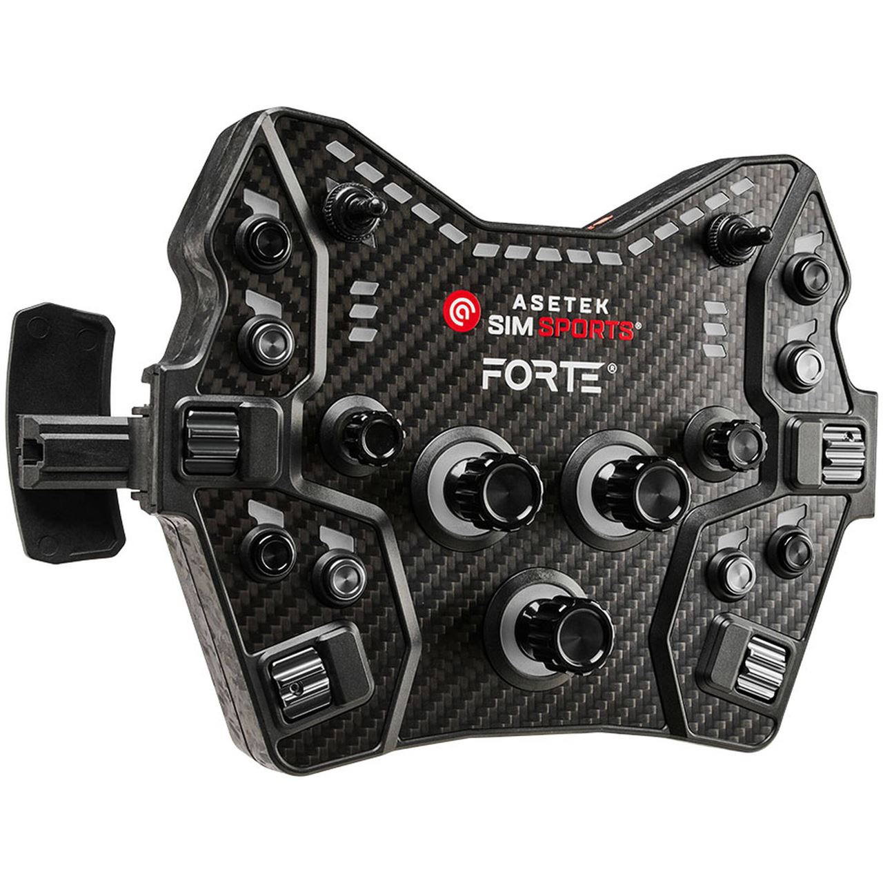Asetek SimSports Forte GT Button Box V2 - schwarz, orange