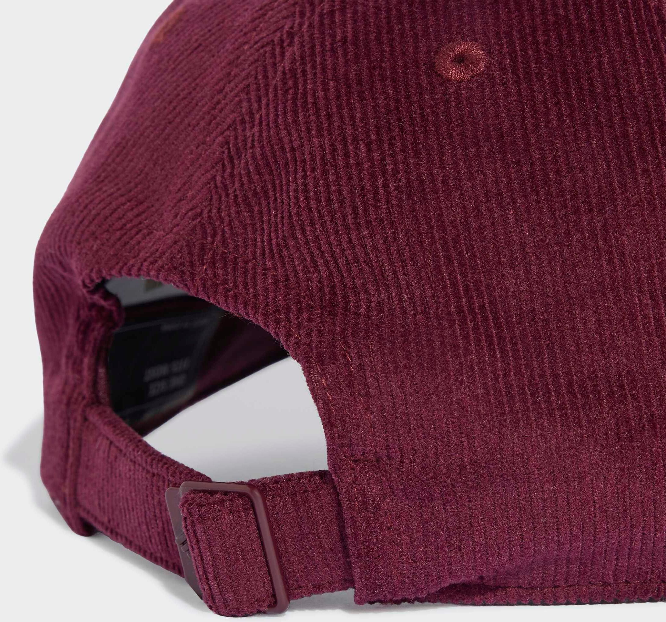 Baseball Cap ADIDAS PERFORMANCE "DAD CAP, CORD", maroon, amazon rot, Obermaterial: 100% Baumwolle, Caps Baseball Cap, für Erwachsene, im sportlichen Stil maroon, amazon rot Einheitsgröße